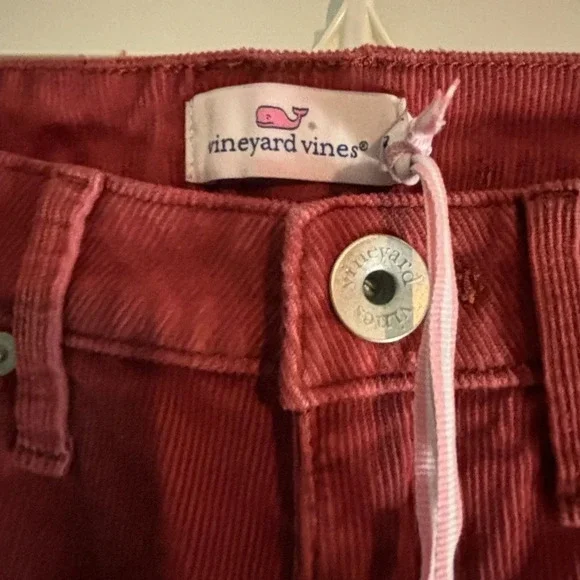 NWT Vineyard Vines Rosewood Cords size 26 High waist skinny 5 pocket‎ - Picture 4 of 5